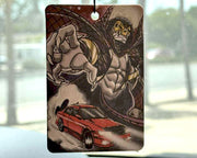 Cobra Auto Accessories x JustJoshDraws Collab Air Freshener