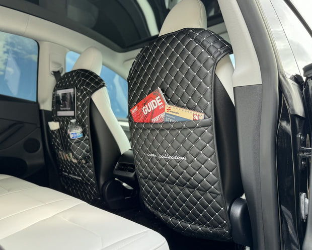 Backseat Car Pocket Pad For Tesla Model 3 / Y
