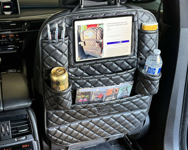 VIP Tucked Backseat Car Organizer Storage Pocket