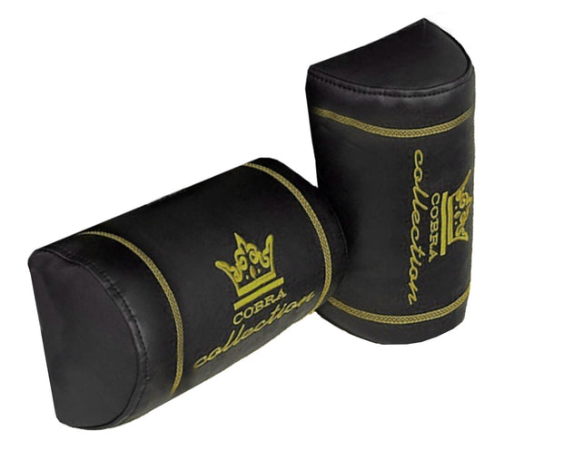 VIP Car Interior Smooth Set Black With Yellow Stitch Pillows