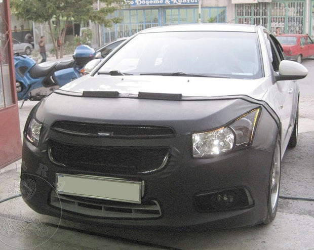 LeBra Front End Cover Mask For 2011-2014 Chevy Chevrolet Cruze (RS Package) – Black Vinyl
