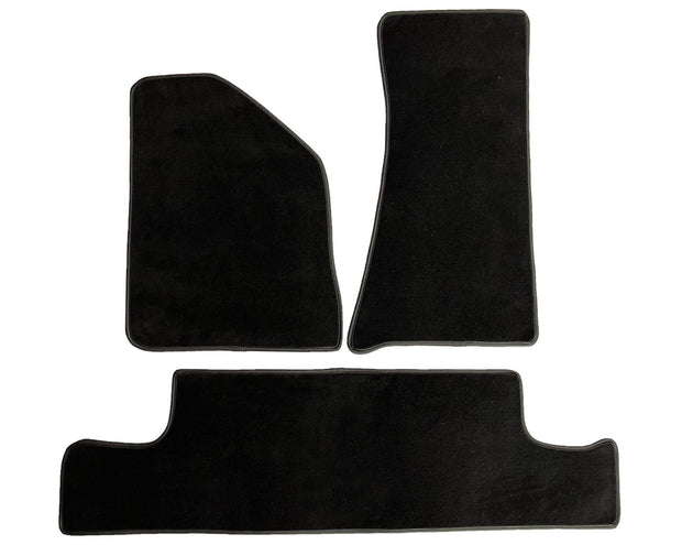 Somer Car Black Carpet Mats For Alfa Romeo Spider 916 (1994-2005) – Italy Made