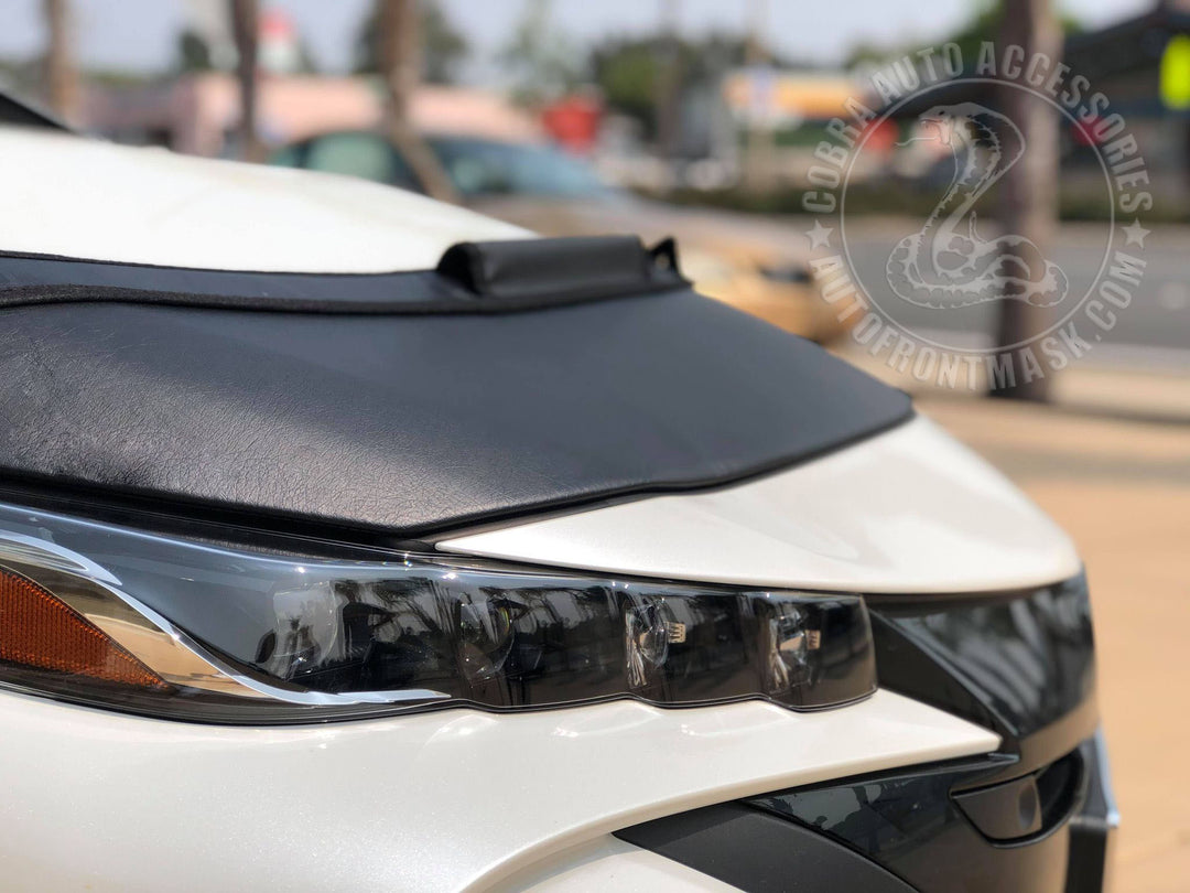Lebra 2 piece Front End Cover Black - Car Mask Bra - Fits - TOYOTA PRIUS C Model Lebra 2 piece Front End Cover Black - Car Mask Bra - Fits - TOYOTA PRIUS C Model